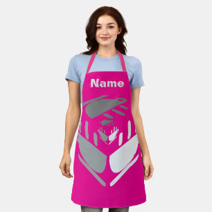 Haben Sie einen Cup Java PERSONALISIEREN Hot Pink Schürze