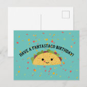 Haben Sie einen Fantastaco Geburtstag Niedlich Kaw Postkarte (Vorne/Hinten)