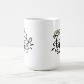 Haben Sie einen gesegneten Tag, handschriftlich Kaffeetasse (Mittel)