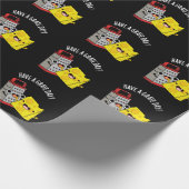 Haben Sie einen Grate Day Funny Chee Pun Dark BG Geschenkpapier (Ecke)
