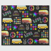 Haben Sie einen Groovy Geburtstag Geschenkpapier (Flach)