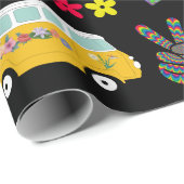 Haben Sie einen Groovy Geburtstag Geschenkpapier (Rolleneckpunkt)