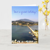 Haben Sie einen großen Feiertag! Karte (Gelbe Blume)