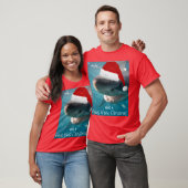Haben Sie einen großen weißen Weihnachtshai Funny T-Shirt (Unisex)