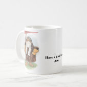 "Haben Sie einen guten Tag, As-" Kaffeetasse (Vorderseite Links)