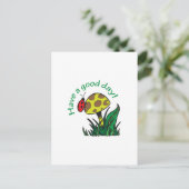 HABEN SIE EINEN GUTEN TAG POSTKARTE (Stehend Vorderseite)