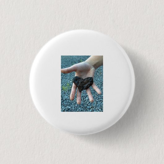 Haben Sie einen Herz-Knopf Button (Vorderseite)