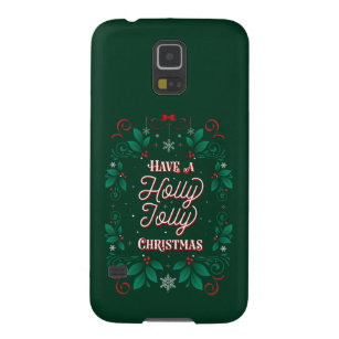 Haben Sie einen Holly Jolly Weihnachten S.Galaxy P Galaxy S5 Cover