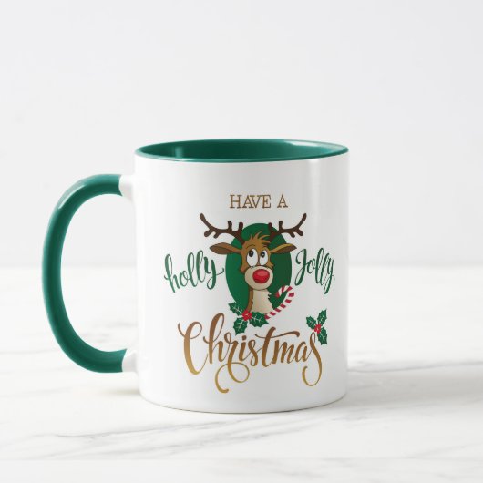 Haben Sie einen Holly Jolly Weihnachtsbaum | Urlau Tasse (Links)