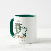 Haben Sie einen Holly Jolly Weihnachtsbaum | Urlau Tasse (Vorderseite Links)