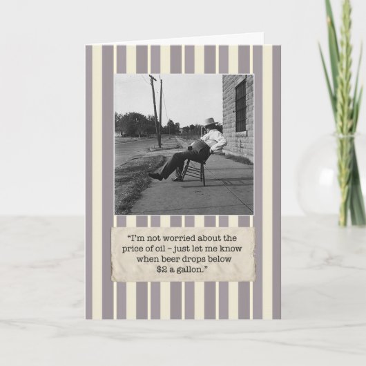 Haben Sie einen hopfenreichen Geburtstag! Karte (Vorderseite)