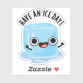 Haben Sie einen Ice Day Funny Ice Cube Pub Aufkleber (Blatt)