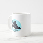 Haben Sie einen Killer Day Funny Killer Whale Puff Kaffeetasse (Vorderseite Links)