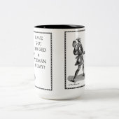 Haben Sie einen kleinen Grundbesitzer heute Zweifarbige Tasse (Mittel)