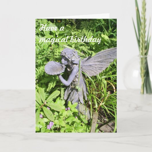 Haben Sie einen magischen Geburtstag Karte (Vorderseite)