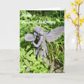 Haben Sie einen magischen Geburtstag Karte (Gelbe Blume)