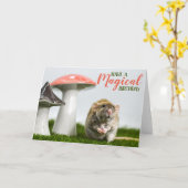 Haben Sie einen magischen Geburtstag Karte (Gelbe Blume)