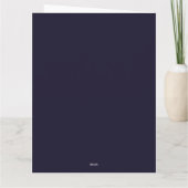 "Haben Sie einen magischen Geburtstag mit Glitzer  Karte (Rückseite)