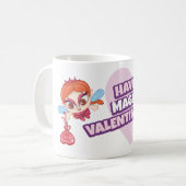 Haben Sie einen magischen Valentinstag Kaffeetasse (Vorderseite Links)