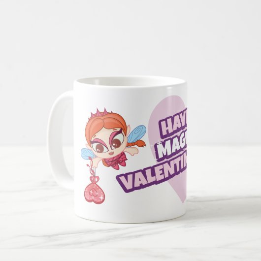 Haben Sie einen magischen Valentinstag Kaffeetasse (Vorderseite Links)