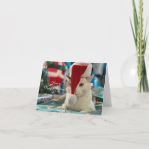 Haben Sie einen Purfect Catsmas Weihnachtskat Karte