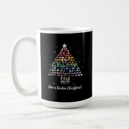 Haben Sie einen Rockin Weihnachten Kristallbaum Ro Kaffeetasse