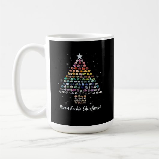 Haben Sie einen Rockin Weihnachten Kristallbaum Ro Kaffeetasse (Links)