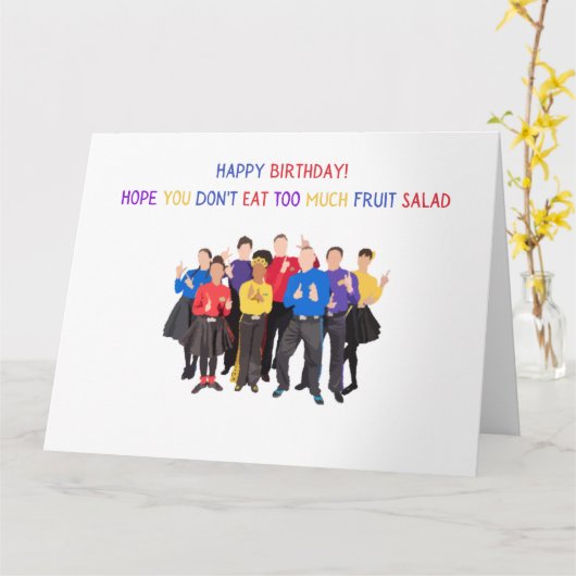 Haben Sie einen schönen Geburtstag? Karte (Gelbe Blume)