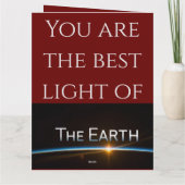 Haben Sie einen schönen gesegneten Muttertag mit L Karte (Rückseite)