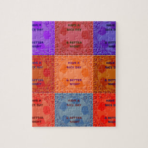 Haben Sie einen schönen Tag & eine bessere Nacht P Puzzle
