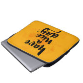 Haben Sie einen schönen Tag Laptopschutzhülle (Vorne Knopf)
