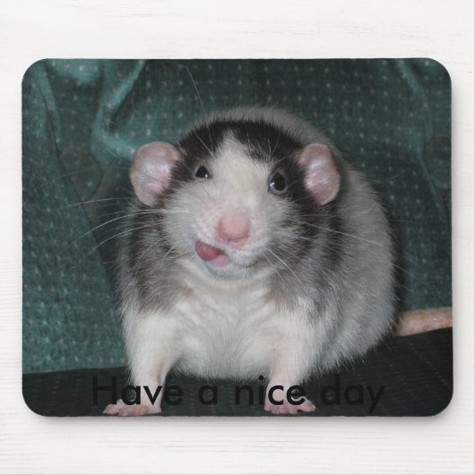 , Haben Sie einen schönen Tag Mousepad (Vorne)