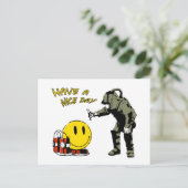Haben Sie einen schönen Tag… Postkarte (Stehend Vorderseite)