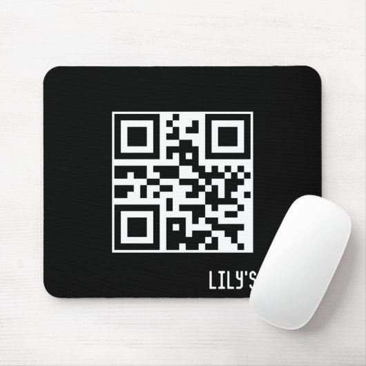 Haben Sie einen schönen Tag QR-Code Mousepad (Mit Mouse)