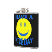 Haben Sie einen schönen Tag Rude Flachmann (Links)