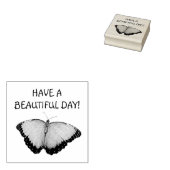 Haben Sie einen schönen Tag Schmetterling Gummistempel (Stempel)