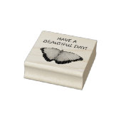 Haben Sie einen schönen Tag Schmetterling Gummistempel (Stempel)