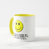 Haben Sie einen schönen Tag Tasse (Vorderseite Links)