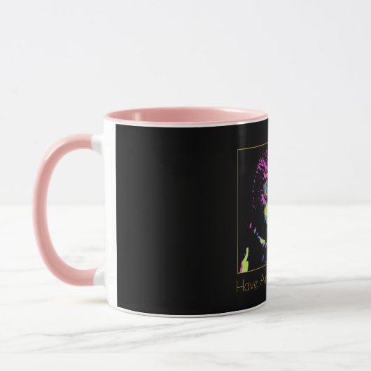 Haben Sie einen schönen Tag Tasse (Links)