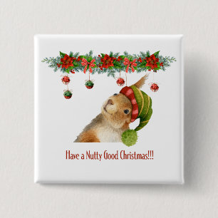 Haben Sie einen schönen Weihnachtsfeiertag Button