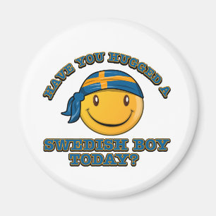 Haben Sie einen schwedischen Jungen heute umarmt? Magnet