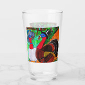 HABEN SIE EINEN SPASS-ERNTEDANK GLAS (Rückseite)