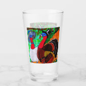 HABEN SIE EINEN SPASS-ERNTEDANK GLAS (Vorderseite)