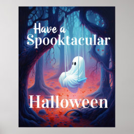 Haben Sie einen Spooktacular Halloween-Geist Poster