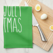 Haben Sie einen Stechpalmen-lustigen Küchentuch (Viertel Falte)