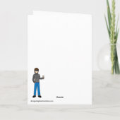 Haben Sie einen super Geburtstag Karte (Rückseite)