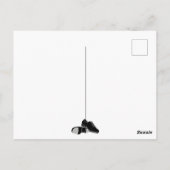 Haben Sie einen Tappy Day Stich Schuhe Postkarte (Rückseite)