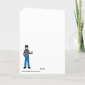 Haben Sie einen turtelartig Phantastischen Geburts Karte (Rückseite)