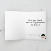 Haben Sie einen turtelartig Phantastischen Geburts Karte (Innenseite)