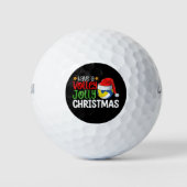 Haben Sie einen Volley Jolly Weihnachten Volleybal Golfball (Vorderseite)